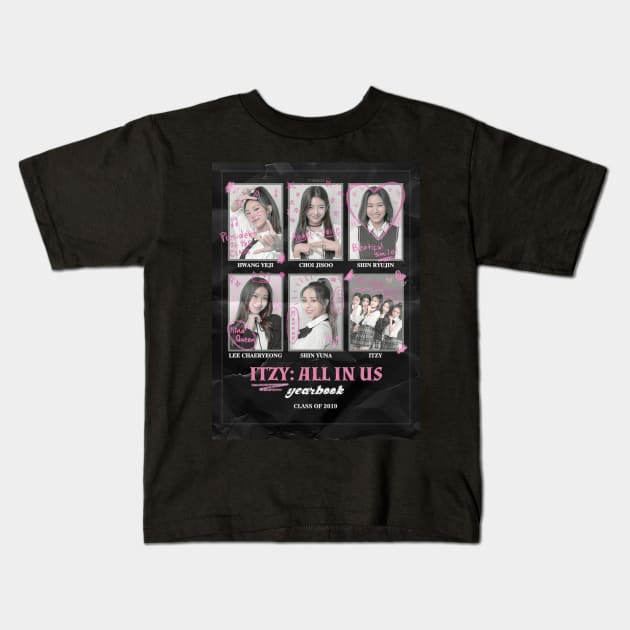 Itzy Kids T-Shirt by Sajiiii